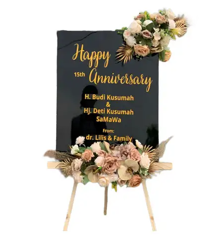 Papan Bunga Akrilik Muara Sanding