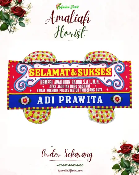 Papan Bunga Ucapan Selamat Muara Sanding